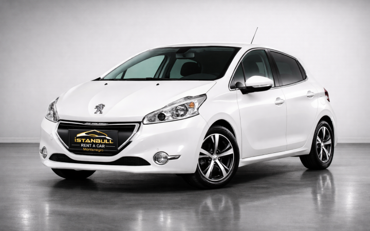 Peugeot Peugeot 208 — Manuel — Ekonomik kategori araç — Karadağ rent a car